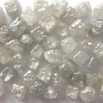 Grey Rough Cube Diamonds